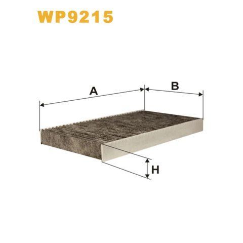 Фільтр салону WP9215 фото товару