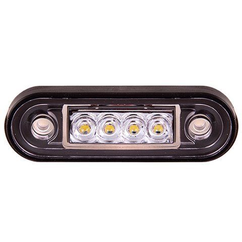 Повторювач габариту (палець подвiйний) 18 LED 12/24V бIлий (TH-0010-white) TH-0010-white фото товару