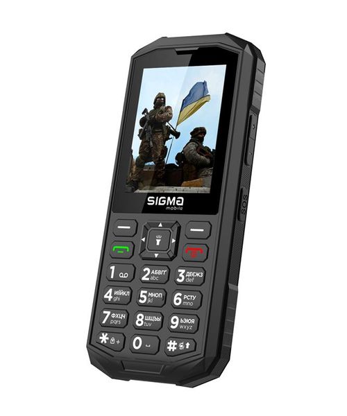 Мобільний телефон Sigma mobile X-treme PA68 Dual Sim Black (4827798466513) 4827798466513 фото