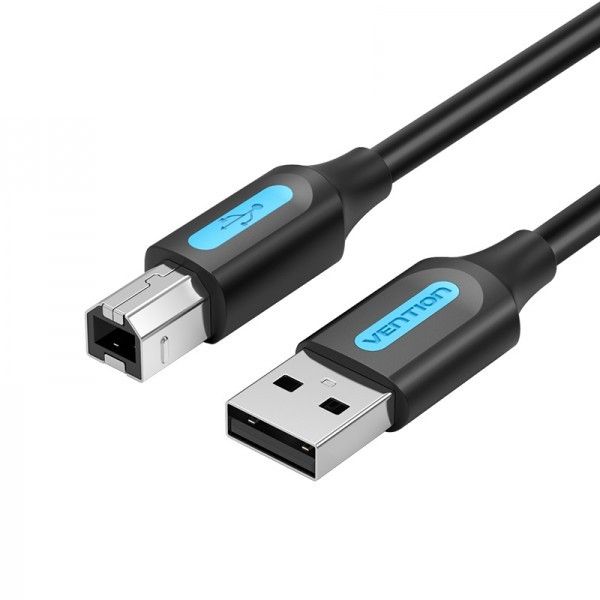 Кабель для принтера Vention USB - USB Type-B (M/M), 5 м, Black (COQBJ) COQBJ фото