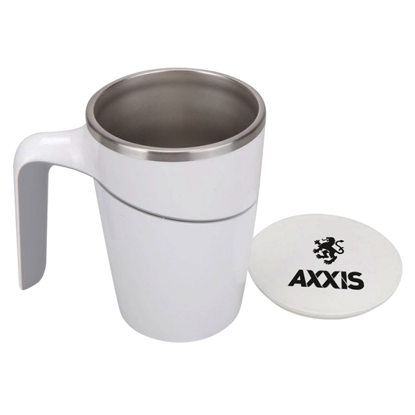 Розумний термокухоль Axxis з присоскою 470 мл Білий (ax-1225) ax-1225 фото