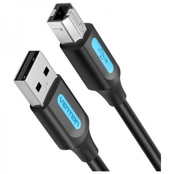 Кабель для принтера Vention USB - USB Type-B (M/M), 5 м, Black (COQBJ) COQBJ фото