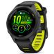 Смарт-годинник Garmin Forerunner 265S Black Bezel and Case with Black/Amp Yellow Silicone Band (010-02810-53) 010-02810-53 фото 1