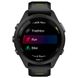 Смарт-годинник Garmin Forerunner 265S Black Bezel and Case with Black/Amp Yellow Silicone Band (010-02810-53) 010-02810-53 фото 4