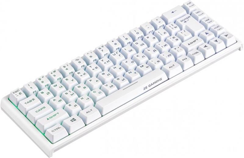 Клавіатура бездротова 2E Gaming KG360UWT RGB White (2E-KG360UWT) 2E-KG360UWT фото