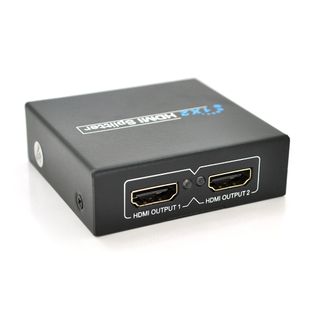 Активний HDMI сплитер 1 => 2 порту, 1080р, DC5V / 2A Q50 YT-S-HDMI1=>2 фото