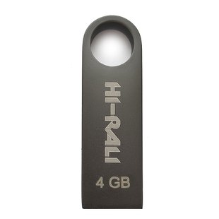 Флеш-накопичувач USB 4GB Hi-Rali Shuttle Series Black (HI-4GBSHBK) HI-4GBSHBK фото