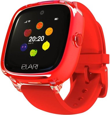 Детские смарт-часы с GPS-трекером Elari KidPhone Fresh Red (KP-F/Red) KP-F/Red фото