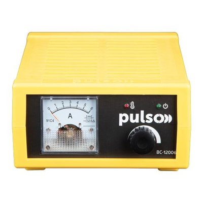 Зарядное устр-во PULSO BC-12006 12V/0.4-6A/5-120AHR/Импульсное (BC-12006) BC-12006 фото