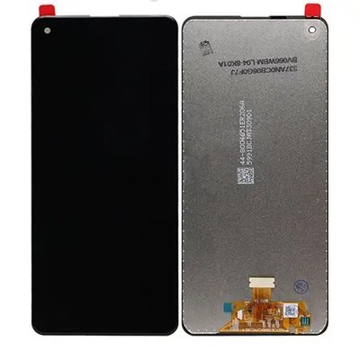 Дисплей Samsung SM-A217F Galaxy A21s (2020) у зборі з сенсором black service orig (L15948) L15948 фото