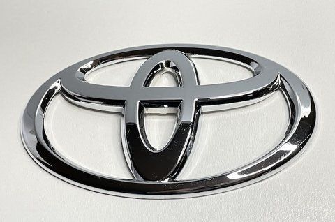 Емблема багажника Toyota 140x90 mm (хром) 7543206030 toy031 фото товару