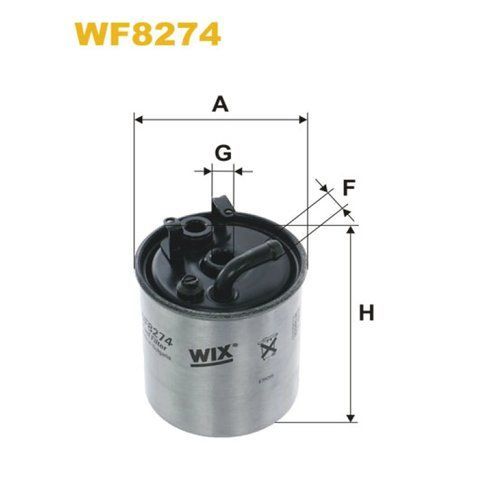 Фільтр паливний WIX FILTERS Mercedes-Benz (WF8274) WF8274 фото товару