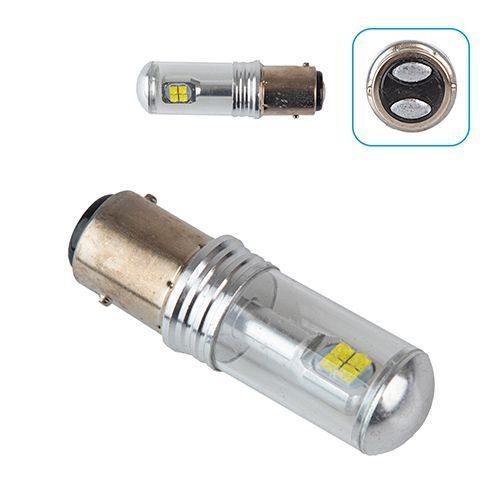 Лампа PULSO/габаритная/LED 1157/S25/BAY15d/P21/5W/8SMD-3030/12-24v/2w/80lm White (LP-54327) LP-54327 фото товара