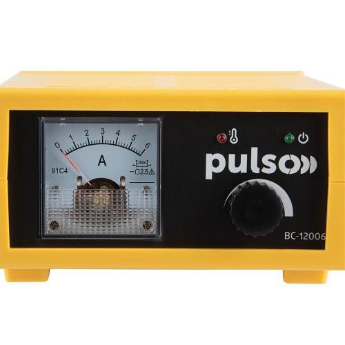 Зарядний пристрій PULSO BC-12006 12V/0.4-6A/5-120AHR/Iмпульсний (BC-12006) BC-12006 фото