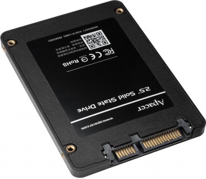 Накопичувач SSD 256GB Apacer AS350X 2.5" SATAIII 3D TLC (AP256GAS350XR-1) AP256GAS350XR-1 фото