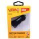 Автомобильное зарядное устройство VOIN, 2USB QC3.0 36W 12/24V (3.6-6.5V*3A,6.5-9V*2A,9V-12V*1.5A) (C C-36144Q фото 2