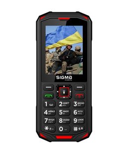 Мобільний телефон Sigma mobile X-treme PA68 Dual Sim Black/Red (4827798466520) 4827798466520 фото