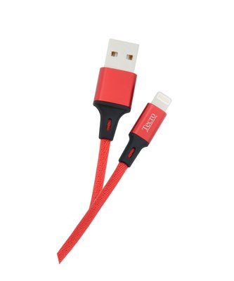 Кабель Tecro USB - Lightning (M/M), 1 м Red (LT-0100RD) LT-0100RD фото