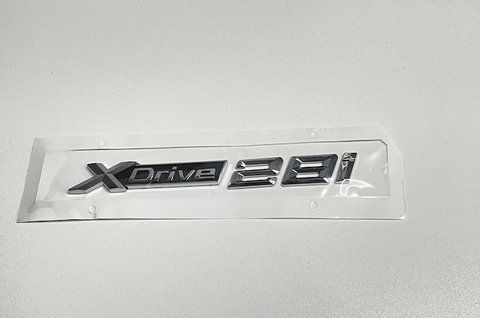 Емблема напис Xdrive 28i на BMW bmw019 фото товару