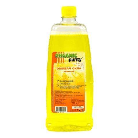 Омивач скла зимовий ORGANIC purity -20 &deg;С цитрус 1 л 012201 фото товару