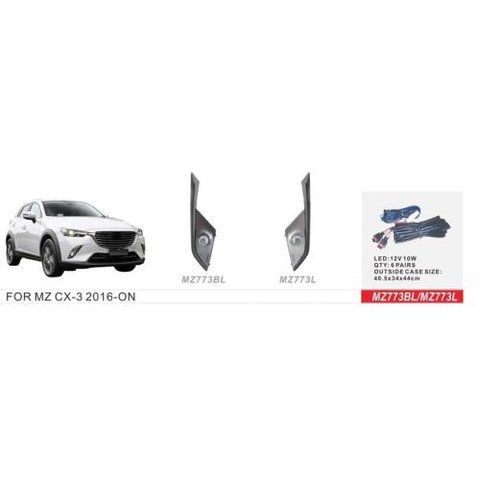 Фари дод. модель Mazda CX-3 2015-/MZ-773BL/LED-10W/ел.проводка (MZ-773BL) MZ-773BL фото товару