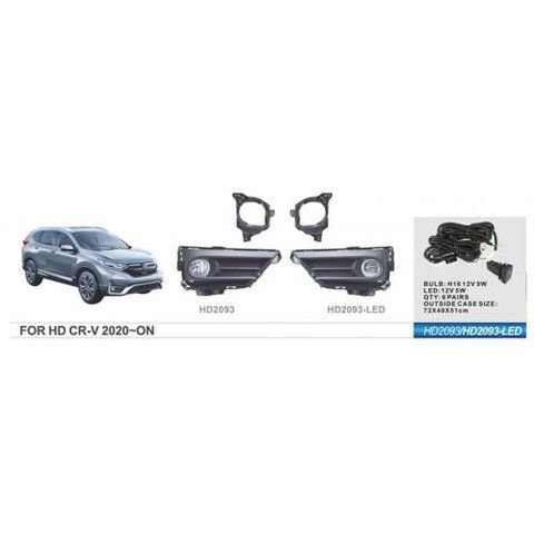 Фари дод. модель Honda CR-V/2019-/HD-2093/U.S TYPE/H8-12V35W/ел.проводка (HD-2093) HD-2093 фото товару