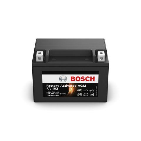 Акумулятор BOSCH 8Ah-12v FA102 L EN120 0986FA1020 фото товару