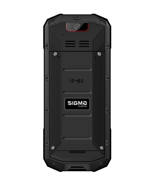 Мобільний телефон Sigma mobile X-treme PA68 Dual Sim Black/Red (4827798466520) 4827798466520 фото