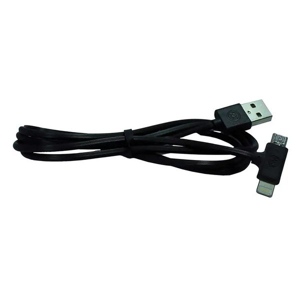 Кабель WK WDC-008 Axe USB - Lightning + micro USB (M/M), 1 м, Black (6970349287285) 6970349287285 фото