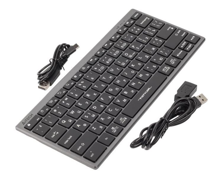 Клавіатура A4Tech Fstyler FBX51C Grey FBX51C (Grey) фото