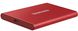 Накопичувач зовнішній SSD 2.5" USB 2.0TB Samsung T7 Red (MU-PC2T0R/WW) MU-PC2T0R/WW фото 6