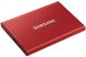Накопичувач зовнішній SSD 2.5" USB 2.0TB Samsung T7 Red (MU-PC2T0R/WW) MU-PC2T0R/WW фото 5