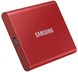 Накопичувач зовнішній SSD 2.5" USB 2.0TB Samsung T7 Red (MU-PC2T0R/WW) MU-PC2T0R/WW фото 4