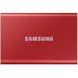 Накопичувач зовнішній SSD 2.5" USB 2.0TB Samsung T7 Red (MU-PC2T0R/WW) MU-PC2T0R/WW фото 1