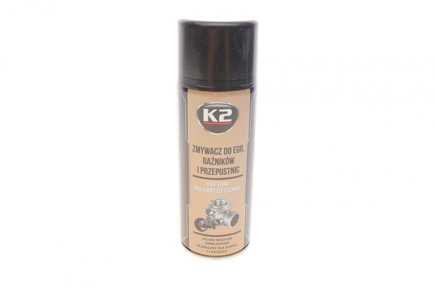 Средство для очистки карбюратора K2 Pro Turbo And Intake Valve Cleaner 400 мл (W128) W128 фото