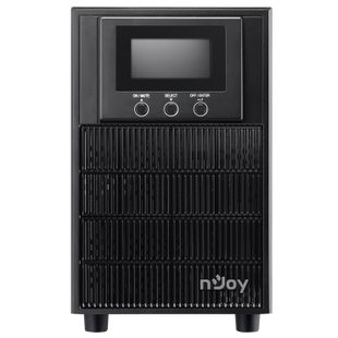 ДБЖ NJOY Aten Pro 2000 (PWUP-OL200AP-AZ01B), Online, 3 x Schuko, USB, LCD, метал Aten Pro 2000 фото