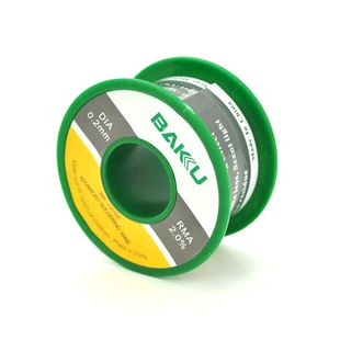 Припій BAKKU дротяний Solder wire BK10002 DIA 0,2mm (50g) BK10002 фото