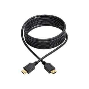 Кабель Merlion HDMI-HDMI HIGH SPEED 10m, v1.4, OD-7.5mm, круглий Black, коннектор Black, (Пакет) Q50 YT-HDMI(M)/(M)HS-10m фото