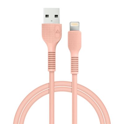 Кабель ACCLAB AL-CBCOLOR-L1PH USB - Lightning (M/M), 1.2 м, Peach (1283126518201) 1283126518201 фото