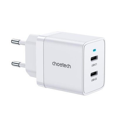 Мережевий зарядний пристрій Choetech White (Q5006-EU-WH) Q5006-EU-WH фото