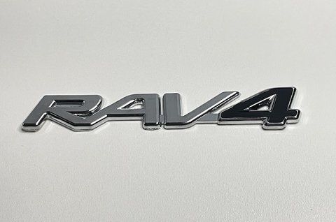 Емблема напис RAV4 на Toyota 160x25 mm (хром/4 чорний) toy008 фото товару