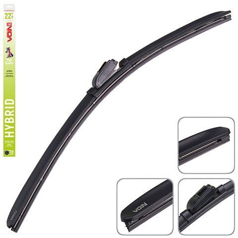 Щетки стеклоочистителя гибридные VOIN 22"-560мм (TPX6M-22") HYBRID (VH-22560) VH-22560 фото товара