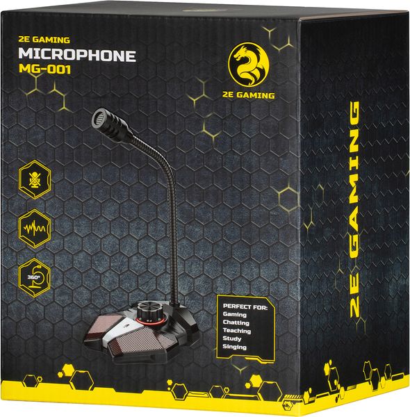 Мікрофон 2E Gaming Black (2E-MG-001) 2E-MG-001 фото