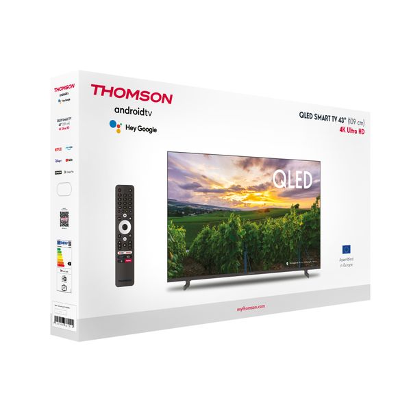 Телевiзор Thomson Android TV 43" QLED 43QA2S13 43QA2S13 фото