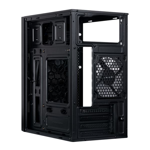 Корпус Prologix E113 Tempered Glass&Mesh Black E113 Black фото