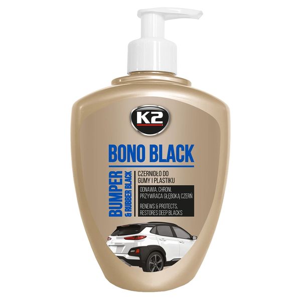 Засіб для чорніння шин та бамперів K2 Bono Black 500 мл (K035) K20291 фото