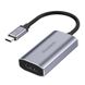 Адаптер Choetech HDMI - USB Type-C (F/M), Silver (HUB-H16) HUB-H16 фото 1