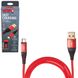 Кабель VOIN CC-4201M RD USB - Micro USB 3А, 1m, red (швидка зарядка/передача даних) (CC-4201M RD) CC-4201M RD фото 1