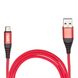 Кабель VOIN CC-4201M RD USB - Micro USB 3А, 1m, red (швидка зарядка/передача даних) (CC-4201M RD) CC-4201M RD фото 3