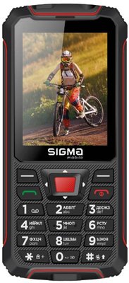 Мобільний телефон Sigma mobile X-treme PR68 Dual Sim Black/Red (4827798122129)_ 4827798122129_ фото